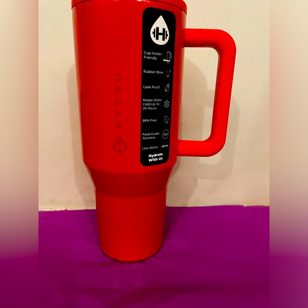 NWT RED SHINE HYDROJUG